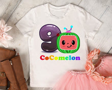 Load image into Gallery viewer, Cocomelon Birthday (Ages 1-9) Sublimation Transfer
