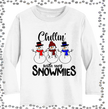 Load image into Gallery viewer, Adult Youth Infant Chillin With My Snomies Sublimation Transfer