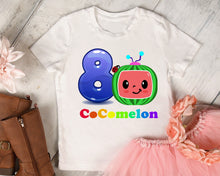 Load image into Gallery viewer, Cocomelon Birthday (Ages 1-9) Sublimation Transfer