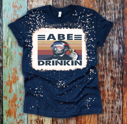 Abe Drinkin Sublimation Transfer