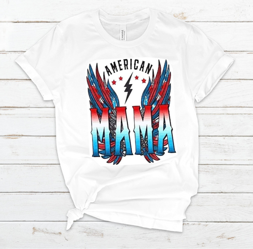 American Mama Sublimation Transfer