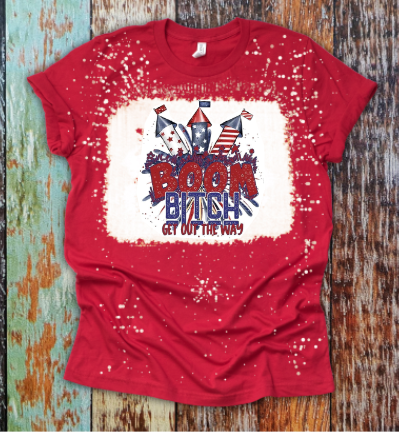 Boom Bitch Sublimation Transfer