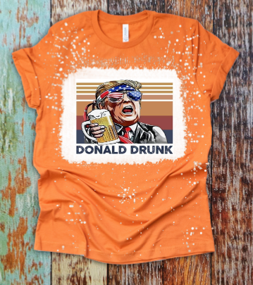 Donald Drunk Sublimation Transfer