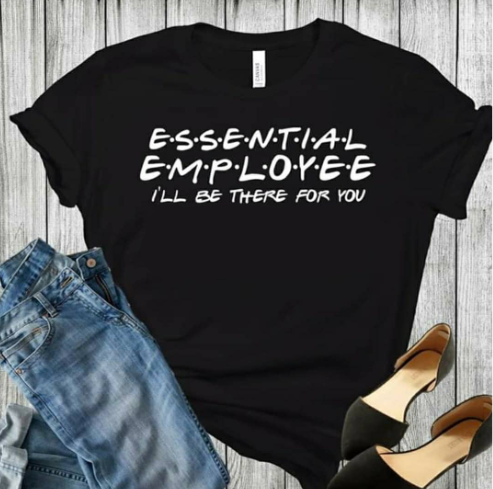 Essential Employee Screen Print Transfer