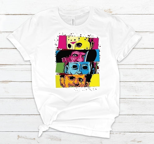 Horror Characters Sublimation Transfer