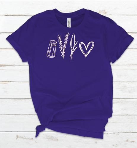 Practical Magic Salt Rosemary Lavender Love Screen Print Transfer