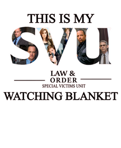 Law & Order: SVU Blanket Sublimation Transfer