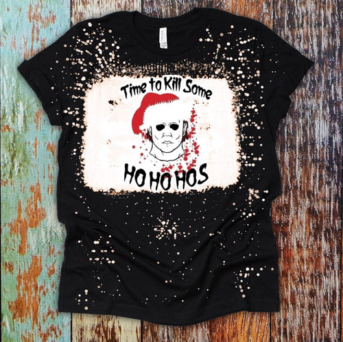 Michael Meyers Kill Some Ho Ho Hos Sublimation Transfer