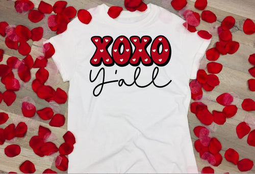XOXO Y'all Sublimation Transfer