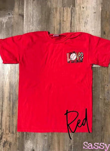 Koozie Or Pocket Love Of The Game (Baseball) Screen Print Transfer