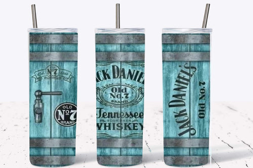 JD Tennessee Whiskey Skinny (Straight) Seamless Sublimation Transfer
