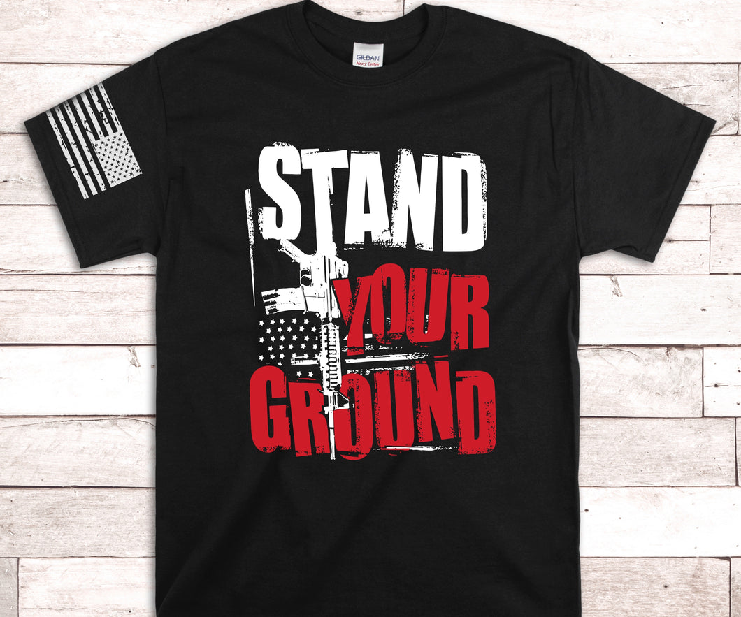 Stand Your Ground Screen Print Transfer