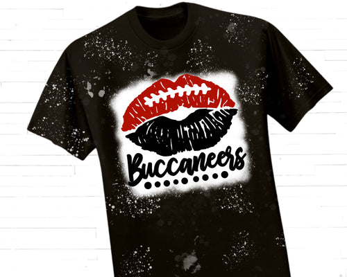 Buccaneers Lips Sublimation Transfer