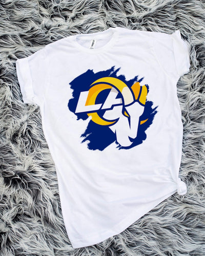 LA Rams Mascot Sublimation Transfer
