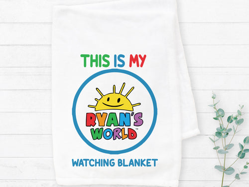 Ryan’s World Watching Blanket Sublimation Transfer