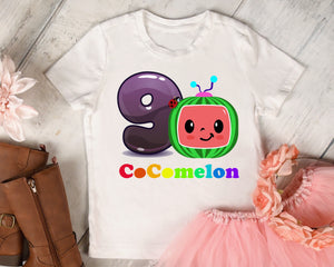 Cocomelon Birthday (Ages 1-9) Sublimation Transfer