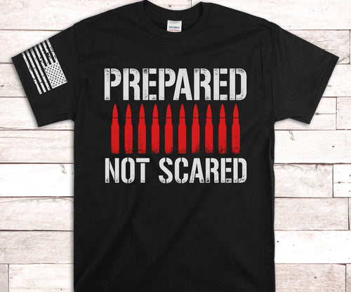 Prepared Not Scared Screen Print Transfer