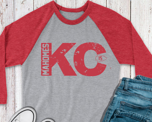 KC Chiefs Mahomes Screen Print Transfer