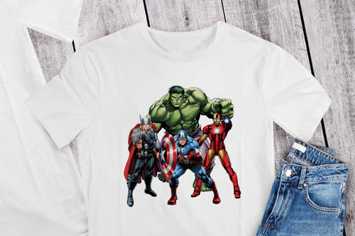 Avengers Sublimation Transfer