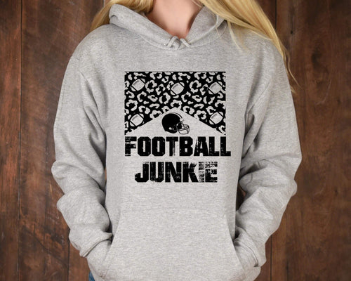 Football Junkie Screen Print Transfer