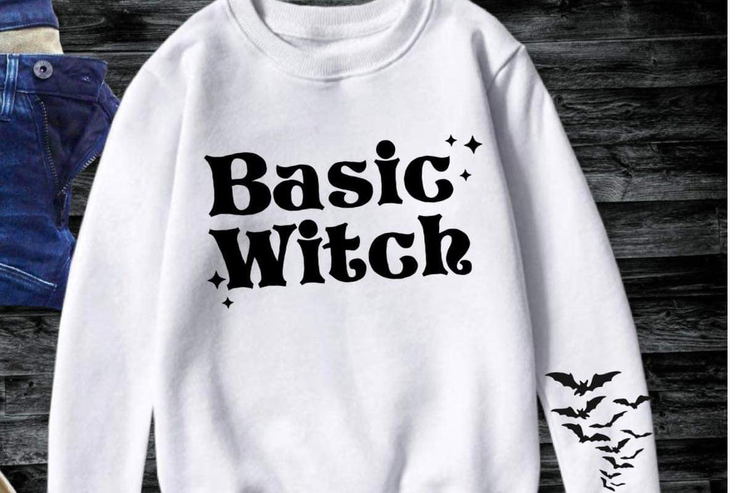 Basic Witch Screen Print Transfer