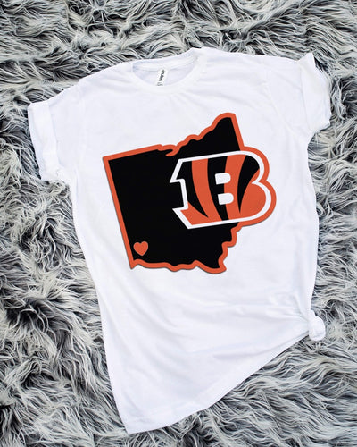 Bengals Sublimation Transfer