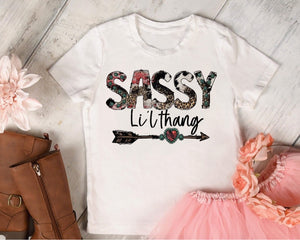 Sassy Lil Thang Sublimation Transfer