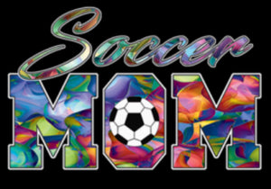 Soccer Mom *HIGH HEAT* Screen Print Transfer