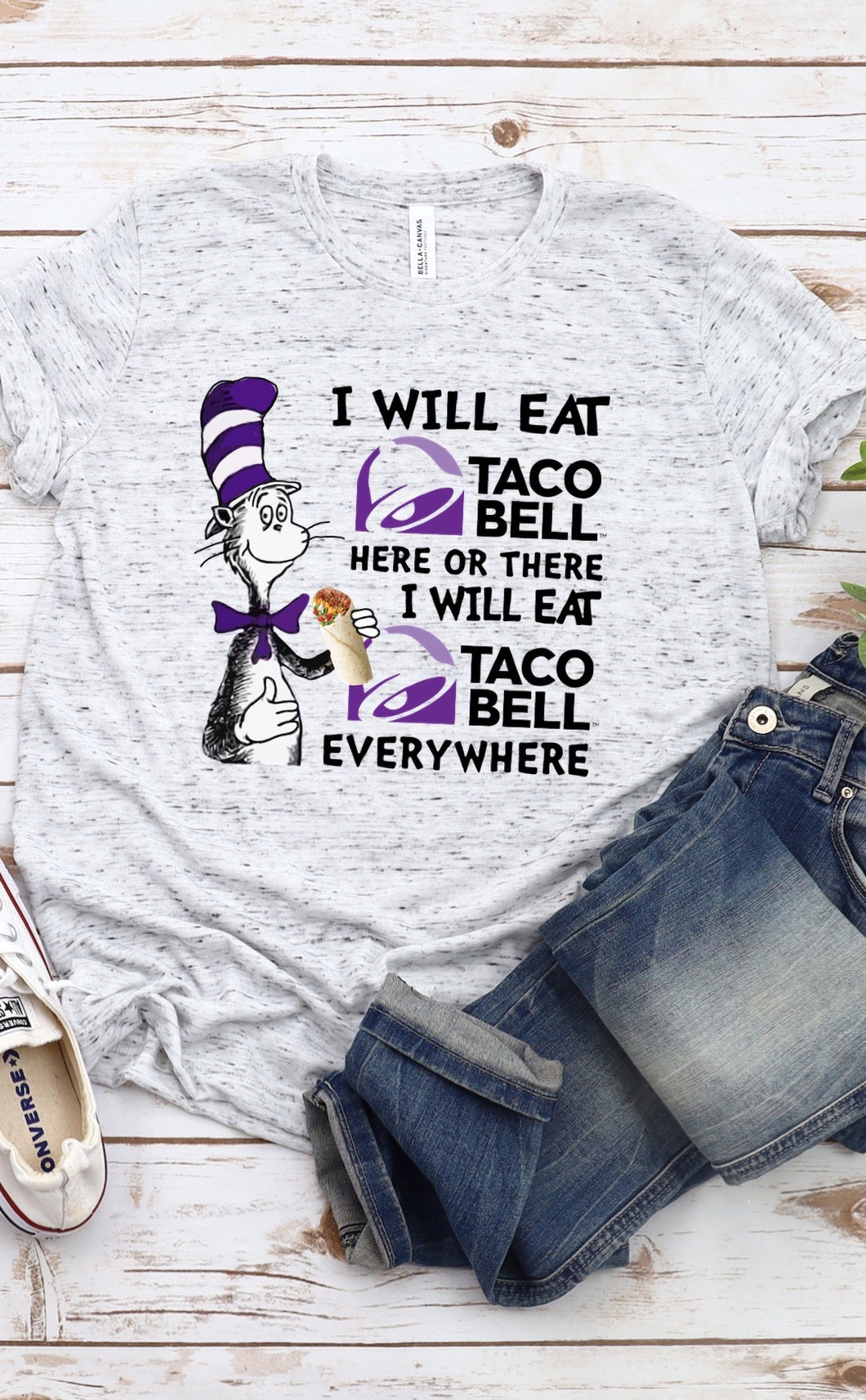 Taco Bell Sublimation Transfer