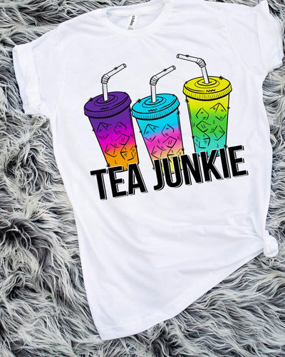 Tea Junkie Sublimation Transfer