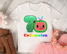 Load image into Gallery viewer, Cocomelon Birthday (Ages 1-9) Sublimation Transfer
