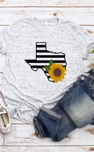 Texas Sunflower Sublimation Transfer