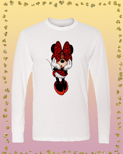 Minnie Leopard (Youth and Adult) Sublimation Transfer