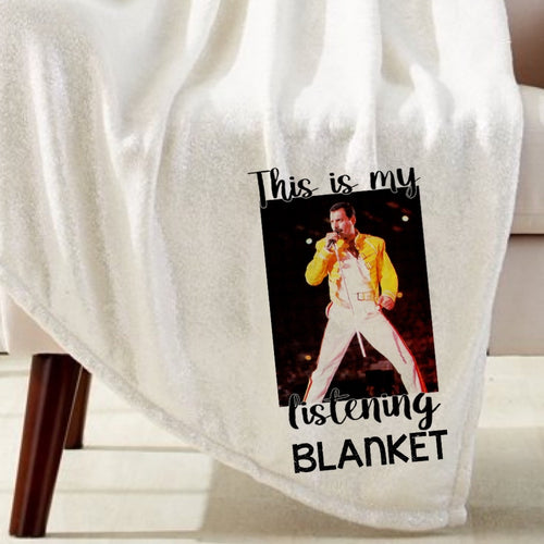 Freddie Listening Blanket Sublimation Transfer