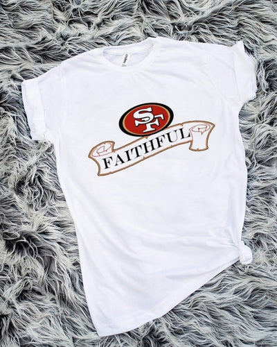 49ers Faithful Sublimation Transfer