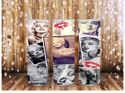 Marilyn Monroe Skinny (Straight) Seamless Sublimation Transfer