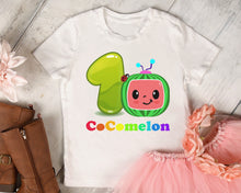 Load image into Gallery viewer, Cocomelon Birthday (Ages 1-9) Sublimation Transfer