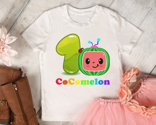 Cocomelon Birthday (Ages 1-9) Sublimation Transfer