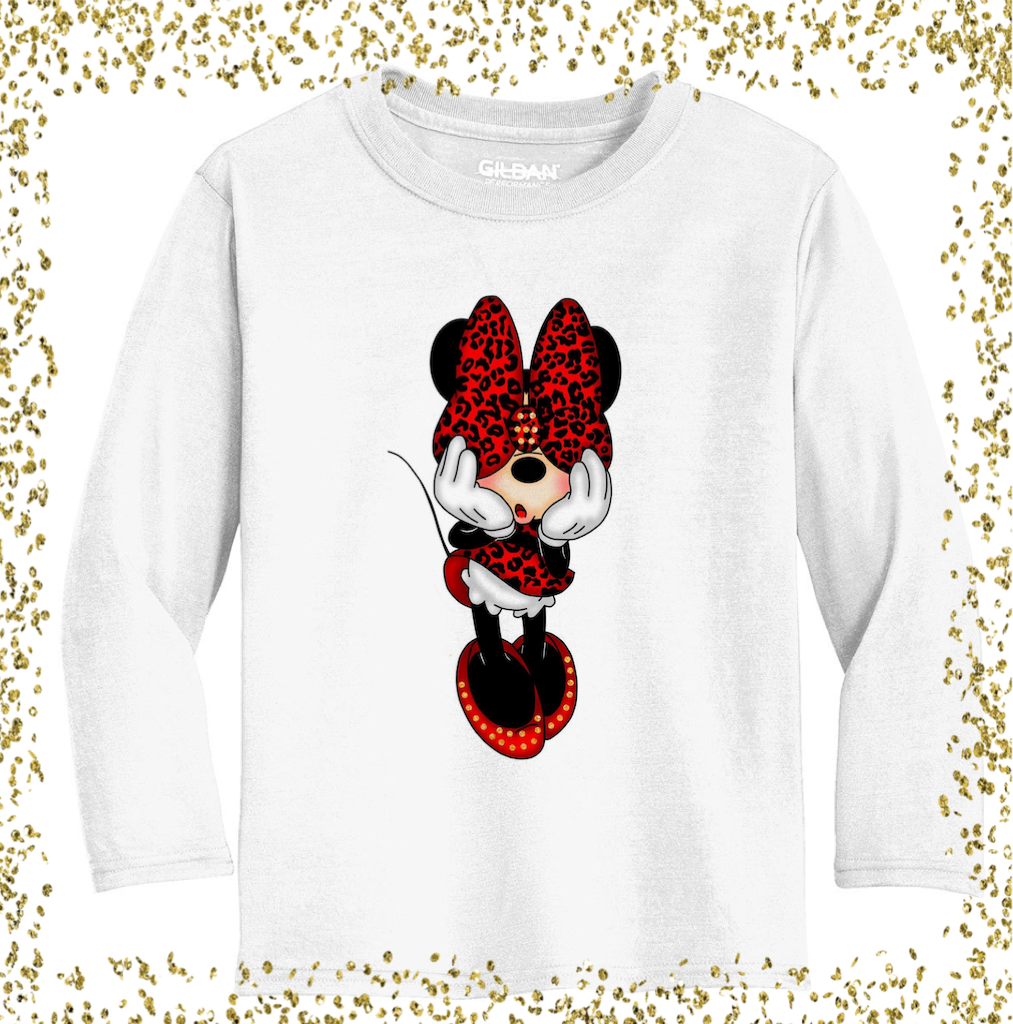 Minnie Leopard (Youth and Adult) Sublimation Transfer