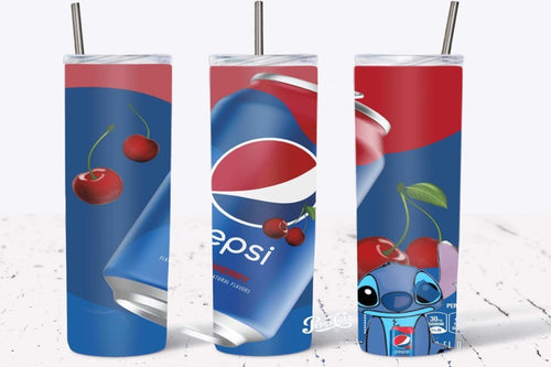 Cherry Cola Stitch Skinny (Straight) Seamless Sublimation Transfer