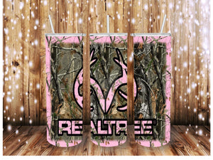 RT Pink Camo Hunting Skinny (Straight) Seamless Sublimation Transfer