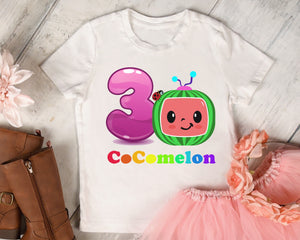 Cocomelon Birthday (Ages 1-9) Sublimation Transfer